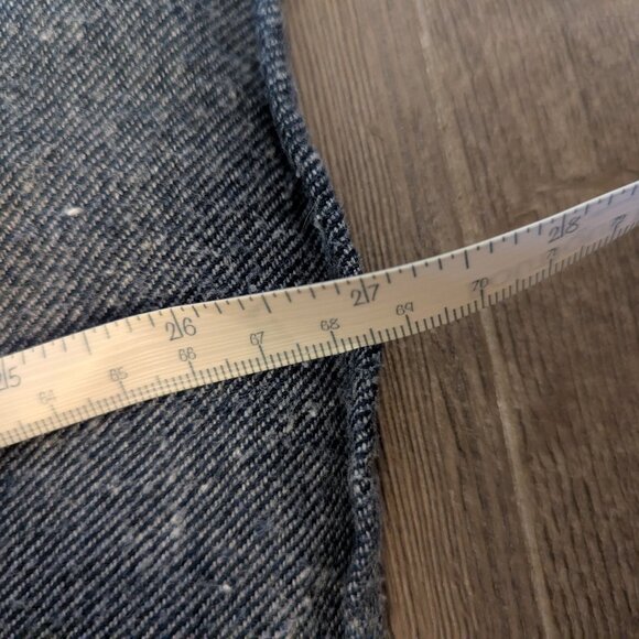 Men's RVCA Blue Flannel Button-Up - Picture 7 of 7